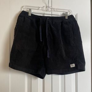 Katin Black Corduroy Shorts